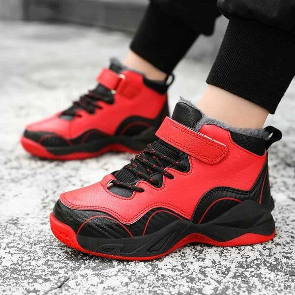 Winter Kids Sneakers for Sport Fashion Breathable Children Warm Plush Casual Boys Girls Tenis Shoes Y260202