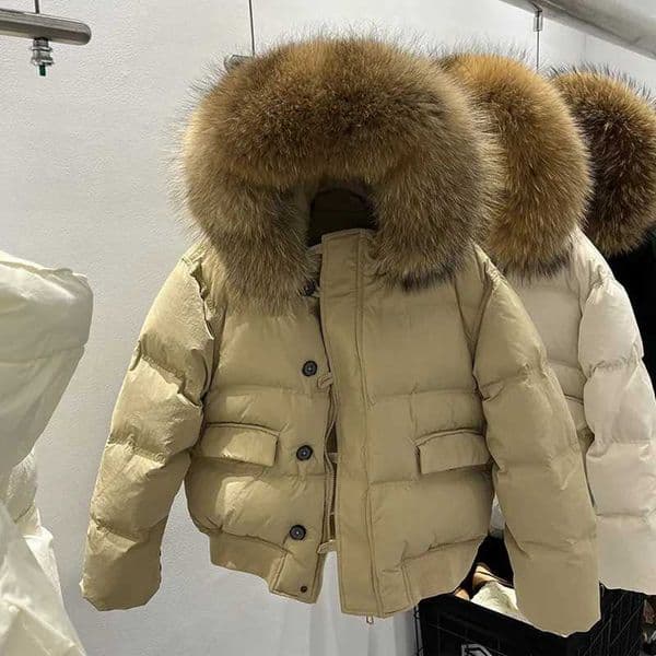 6 8 10 12 13 14 Years Winter Boys Jacket Thicken Keep Warm Fashion Fur Collar Girl Jacket Hooded Zipper Outerwear Kids ClothesXJ251008