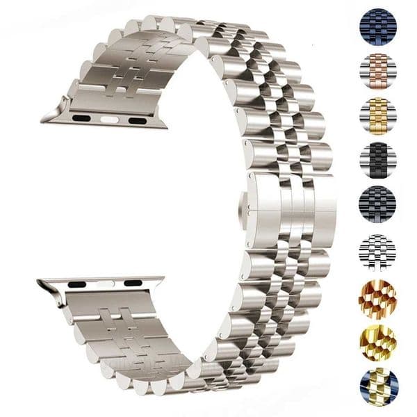 Steel Strap for Watch Ultra Band ultra 49mm 40mm 44mm Metal 38mm 42 38 IWatch Series 10 9 8 7 6 SE 5 4 45mm 41mm 46mmXJ251009