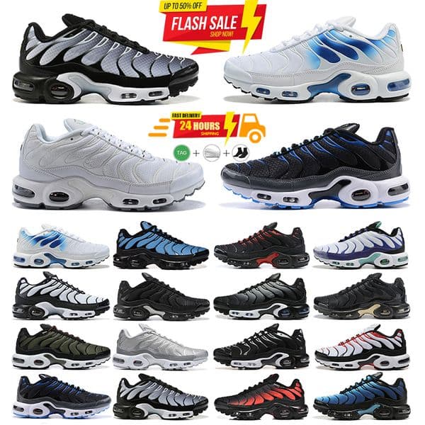 2026 New shoes designer women Top Quality TN Mens shOes Breathable Mesh Chaussures Homme Tn REqUin Running Size 7-12