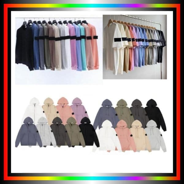 Designer Hoodie Stone Hoodie Fashion Mens Hoodies Pattern Print Sweatshirt Loose Long Sve Hooded Pullover High Street Men Womens Top Asian Size M-2XL 999 L260509