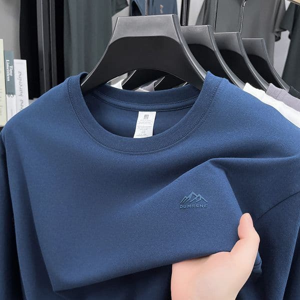 Designer Hoodie Spring Polo And Autumn Pure Cotton Men's Sweatshirt Long Sleeve Casual Versatile Crew Neck T-shirt Men's Designer Shirt Clothing