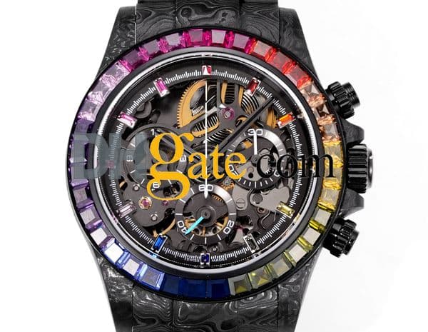 Montres de luxe Luxury Watches Ceramic Male super clone Chronograph Watch TW 116500ln-0001 Watch Movement AAAAA Mens Cal.4130 40X12.4 Carbonfiber DIW 8f97