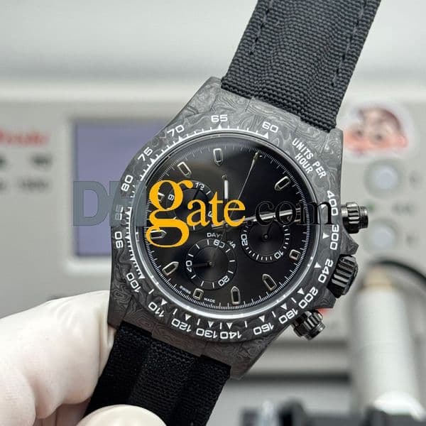 Montres de luxe Luxury Watches Ceramic Male super clone Chronograph Watch TW 116500ln-0001 Watch Movement AAAAA Mens Cal.4130 40X12.4 Carbonfiber DIW KKO8