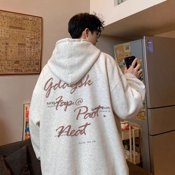 Designer Hoodie Designer Shirt American Retro Fleece Sweatshirt For Men Spring Trendy Letter Print Hoodie Loose Couple Jacket Casual Fashion