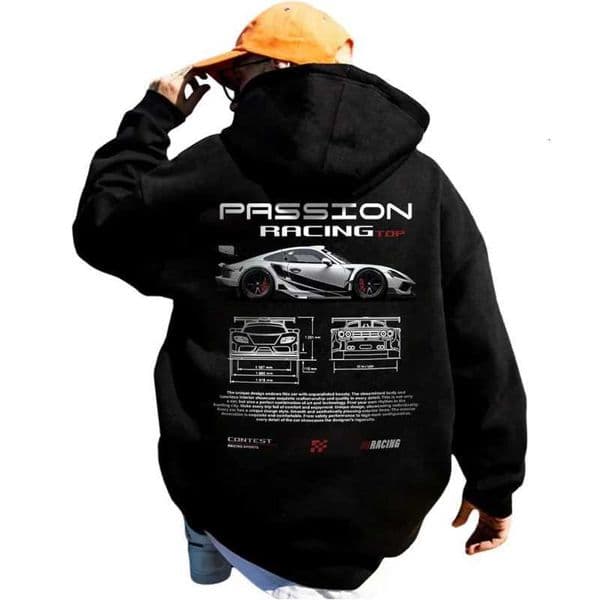 2025 High Quality Fashion Trendy Comfortable Versatile Loose Unisex Hooded Pullover SweatshirtXJ251009