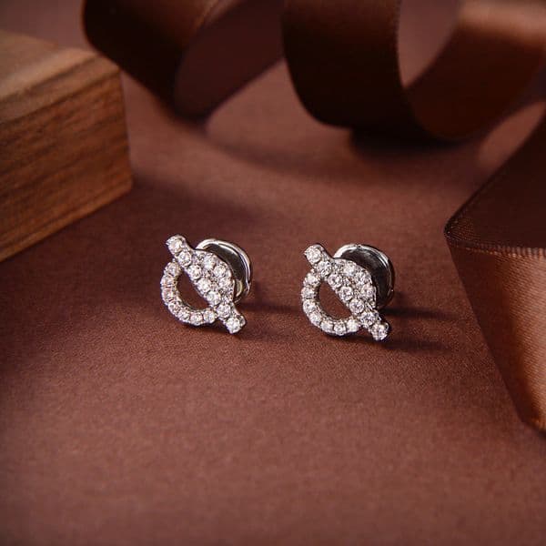 ADITA Earrings charm for woman designer Diamond Gold plated 18Khighest counter Advanced Materials T0P Advanced Materials diamond exquisite gift 011