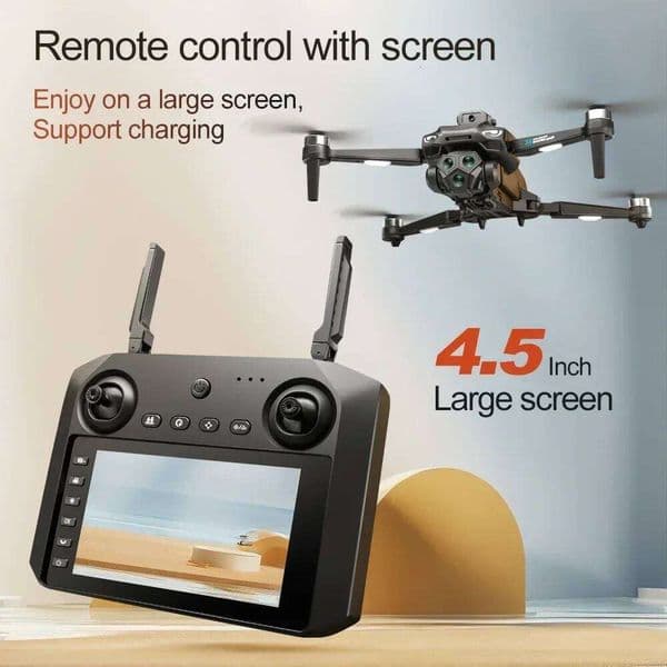 M22/M33 MAX Outdoor Professional 4K HD ESC Sero Dual Camera 5G Wifi GPS Foldable Brushless Optical Flow RC Quadcopter Toys