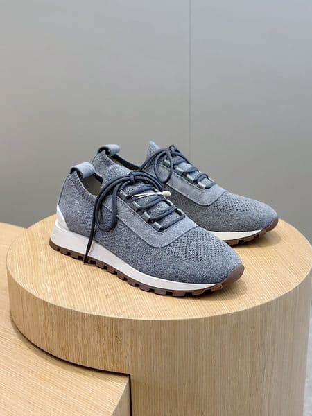 Top Quality Men Monili Knit Sneakers Shoes Mesh Breathable Comfortable Rubber Soles Outdoor Runner Sports Party Dress Comfort Daily Wear Footwear