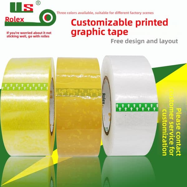 Transparent Sealing Tape Strong Adhesive Reinforced Carton Packaging Bundling