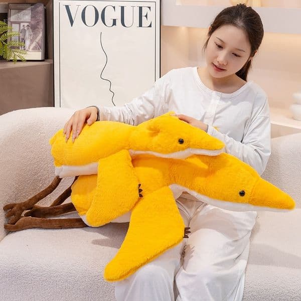 Cartoon Soft Pterosaur Plush Toy Dinosaur Home Cushion Pillow Children's Stuffed Doll