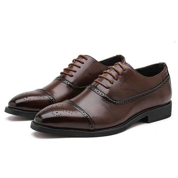 Oxfords Men Shoes Fi Business Casual Party Banquet Daily Carved Laceup Brogue Dress ShoesXJ251010