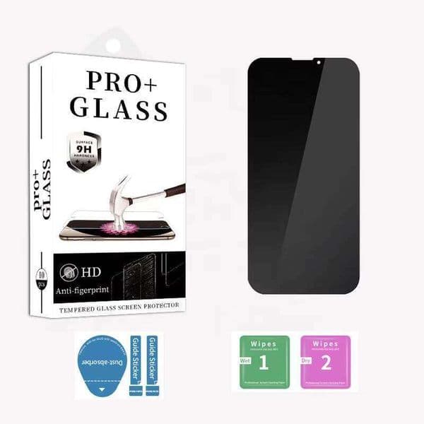 10-Pack Privacy Screen Protector for iPhone 17 Pro Max 16 15 14 13 12 11 XR XS, Anti-Spy 9H Tempered Glass with Retail Box