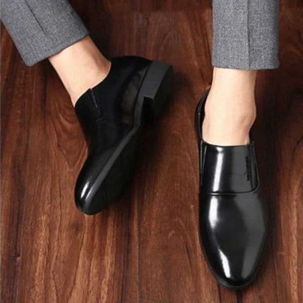 Social Shoe for Men Black Leather Casual Business Luxury Designer Legitimate Official Elegant Dress Shoes Man and Classic OfficeXJ251010