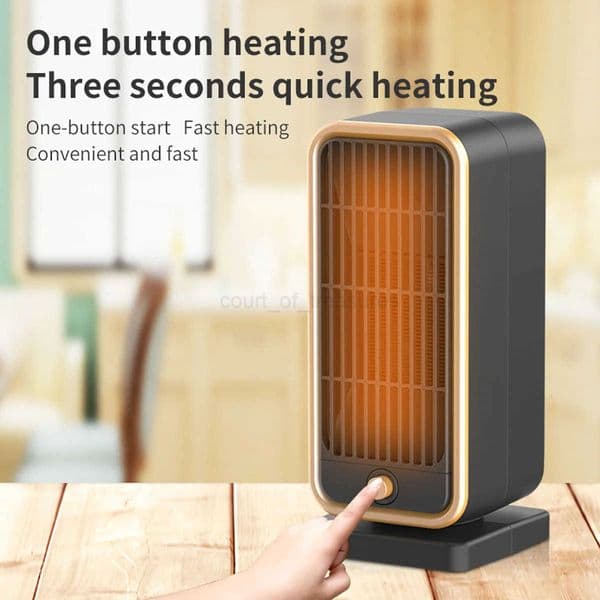 1PC Home Desktop small Heater Mini Heater Office Rectangle Heatingfan heaters for home low energy silent M251010