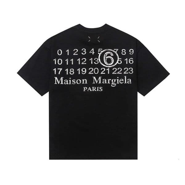 Masions Designer Mason Mens Digital Pattern Round Neck Trendy Top Tees Comfortable Hip Hop Street Graphic Y2k Short Sleeved Margeila T Shirt