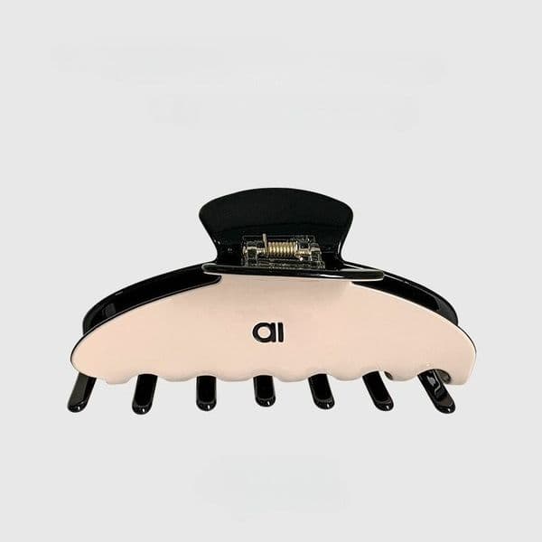 Designer American Acetate Women's Sports Style Fashion Letter Hair Clip Versatile Exquisite Headdress Multi-color Optional
