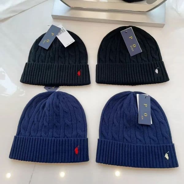 Fashion Polo Style designer beanie for Men Classic bonnet Women - Premium Quality Winter Golf Leisure Sports Hat Embroidery