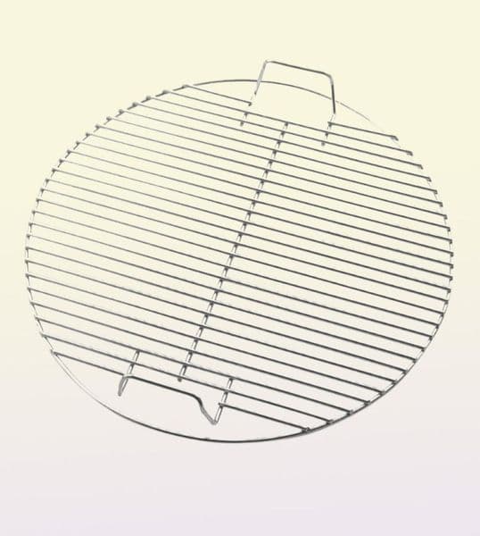 Tools Accessories 41CM BBQ Grate Round Barbecue Grilled Mesh Cooking Kitchen Tool Stainless Steel Bold5808905