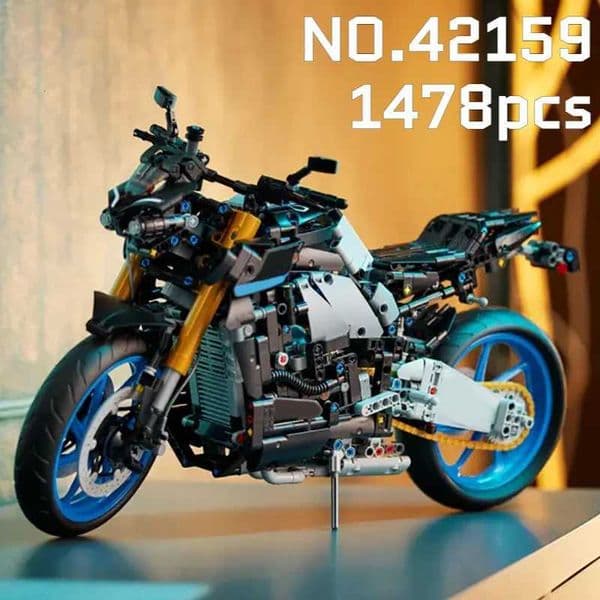 2026 New 1478Pcs Technology 42159 Assembled Motorcycle Building Block Kit Speed Model Brick Toys Birthday Gifts For Chirldren Friends Toys