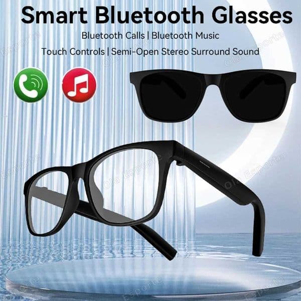 2025 AI Voice Video Call Realtime Translation Intelligent Question Answering Smart Glasses UV400 Protection Sport BT Sunglasses X251011