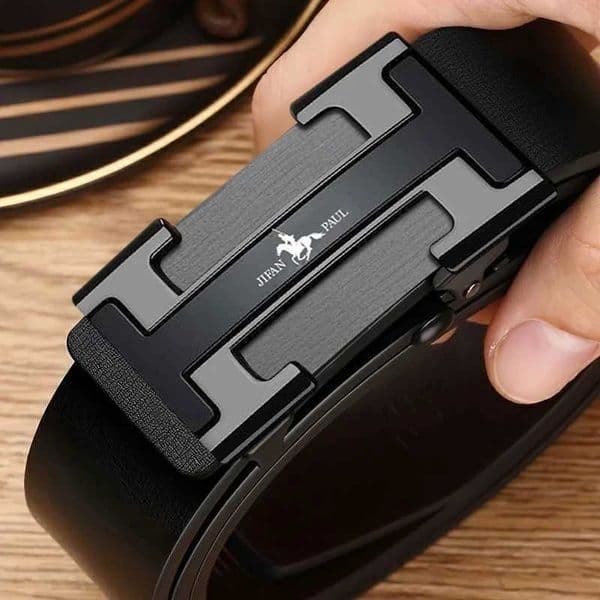 Mens waist belt with Hbuckle genuine leather belt metal alloy automatic buckle brand luxurious design mens waist belt me Z251011 Z260427