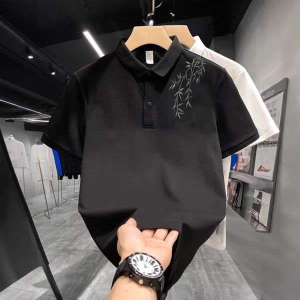 Designer Shirt Summer Designer Hoodie New Printed Polo Shirt Short Sleeve Casual Turn-down Collar Stylish Men's Trendy Loose Versatile Top