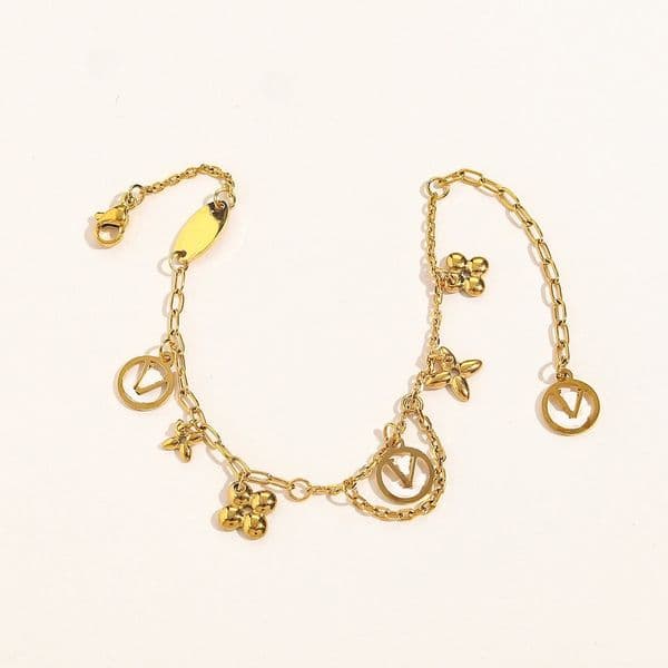 Classic Flower Bracelet Designer Jewelry Women Bracelet Luxury Charm Bracelet Women Party Jewelry Gift