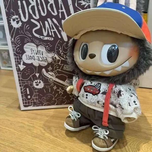 Big Labubu Collaborative Limited Edition 38Cm Toy Inspired Shoes Fashion Vinly Plush Doll Collectibles Collectible Kids Teen Big Toys