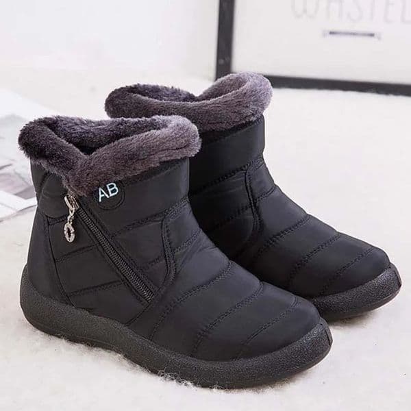 Snow Women Boots Comfortable Womens Boots Waterproof Women Shoes Zipper Shoes Woman Soft Fur Womens Winter Boots Botas Mujer251011