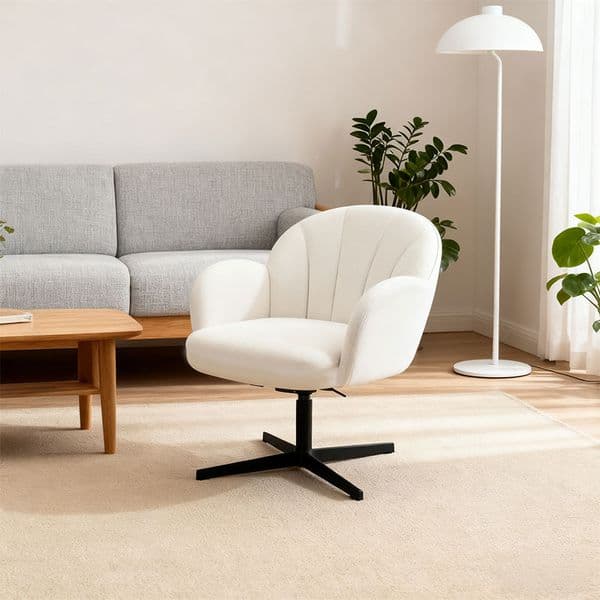 Modern luxurious curved sofa chair