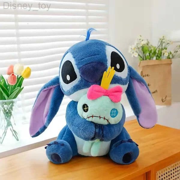 2026 New Lilo Doll Cute Duck Stitch Plush Stuffed Toy Christmas Childrens Birthday Gift Kawaii Decoration Toys H2510131 Toy