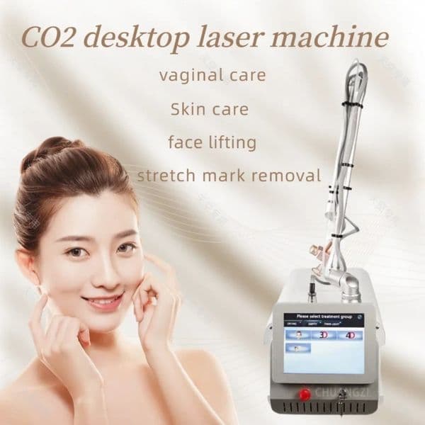 Portable Painless Co2 Score Laser Scar Removal Machine Beauty Machine Skin Surface Acne Scar Repair Machine 10600 NM