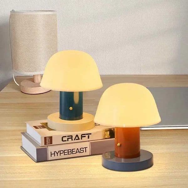 Modern LED Hardware Glass Desk Lights Simple and Luxurious Table Lamp Living Room Dining Room Study Decoration Lighting Fixture Z251014