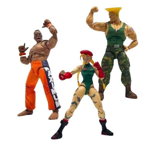 Jada Street Fighter 6 Cammy White Guile Dee Jay Model Toy Anime Figure Action Figure Street Fighter Model Gift Collect Doll 2KXU