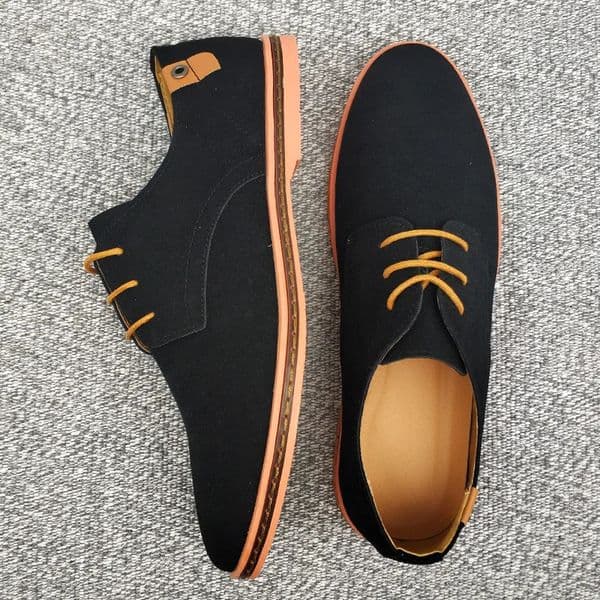 2024 Spring Suede Leather Men Shoes Oxford Casual Classic Sneakers Comfortable Footwear Dress Large Size Flats 251014BANJIA