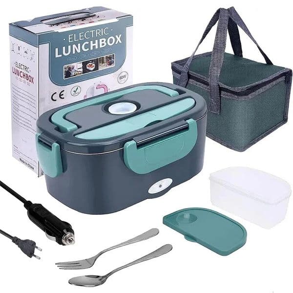 15 L 60W Electric Lunch Box Food Warmer Portable Heater for Car Or Home Leak Proof Heating Microwave Truckers 251112