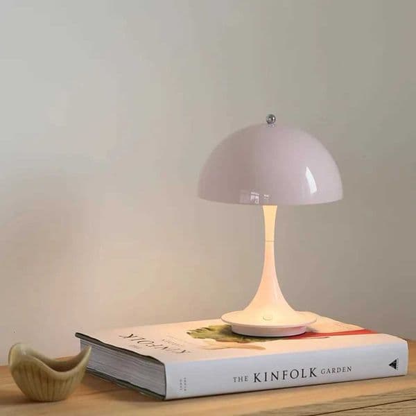 2026 New Denmark USB Portable Charging Small Desk Lamp Nordic LED Dimmable Bedroom Study Bedside Ambient Light Outdoor Camping Z251014 Free