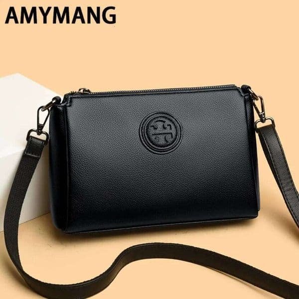 Versatile PU Crossbody For Women Stylish High Quality Brand Design Zipper Solid Color Pattern Casual Daily Use Shoulder Bag 251014