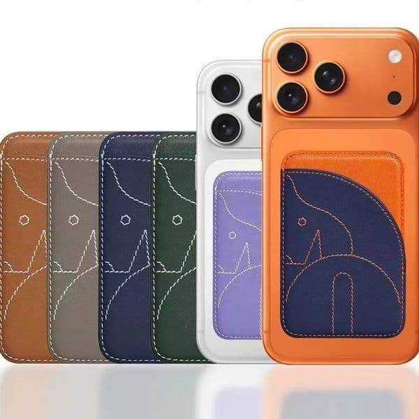 Designer Multicolor Mage Safe Holder Magnetic Back Sticker Compatible With Ap 15/16/17 art Series ID Card Storage Bag Dh07 Free Shipping