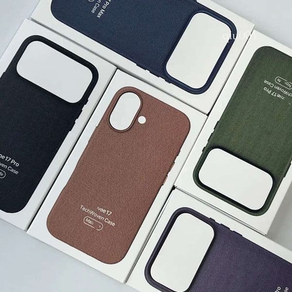 Offical Magsafe TechWoven Phone Case For iPhone Pro Max 17pro 17 Air Cases Wireless Charging Back Cover With Box