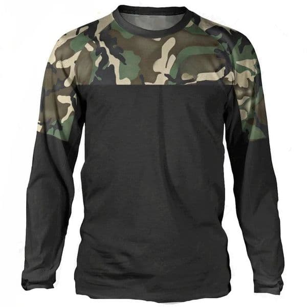 Loose Rider Mens Jersey Motocross Downhill Suit MTB Mountain Bike Breathable TShirt Long Sleeve Sweatshirt 251008