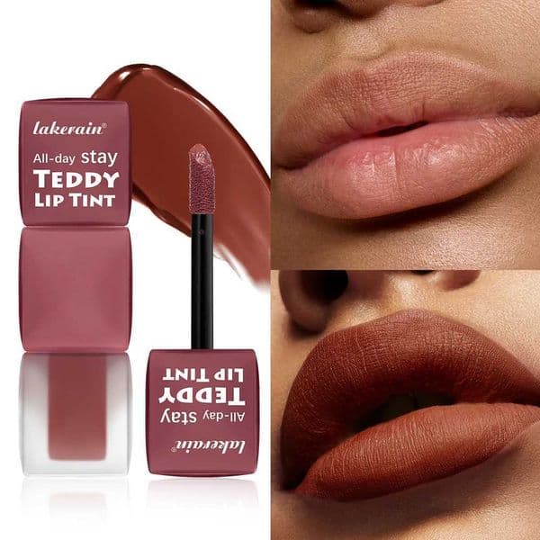 Super Stay Teddy Lip Tint Long Lasting Matte Lipstick for Up To 12H Wear Mascara Tear 1 Count Matte Waterproof Makeup Lip StainXJ251015