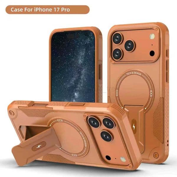 For iphone 17 Pro Military Protective Hard ARMor Strong Magnetic Case for Iphone17 Pro Max 17Pro 17proMax Holder Cover T251015