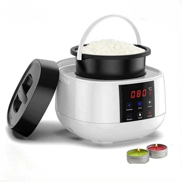 Candle Making Wax Melting PotWax Melter For Candle MakingLED Temperature Display For Adults BeginnerSoy Wax 251013