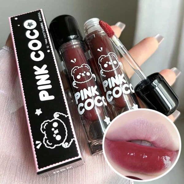 Moisturizing Jelly Mirror Lip Gloss Waterlight Black Tea Liquid Lipstick Lasting Lip Plumper Lip Tint Makeup Korean CosmeticsXJ251015