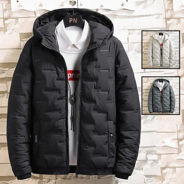 Casual Autumn Winter Jacket Men Bomber Jacket Thicken Men Fashion Clothing Streetwear Cotton Padded Jacket Slim Fit Coat 251013