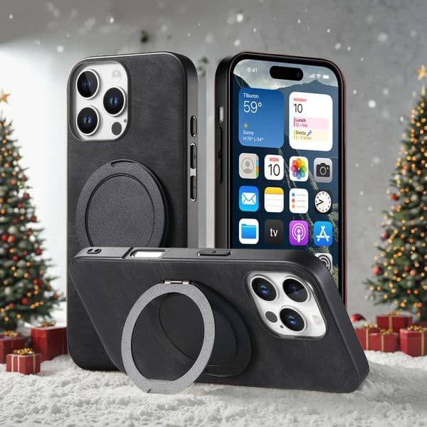 360° Rotating Magnetic Ring Stand Case for iPhone 17 Pro 16 Pro Max 15 Plus 14 13 12 11 XS XR 6P 7P 8P SE2 SE3 Cover