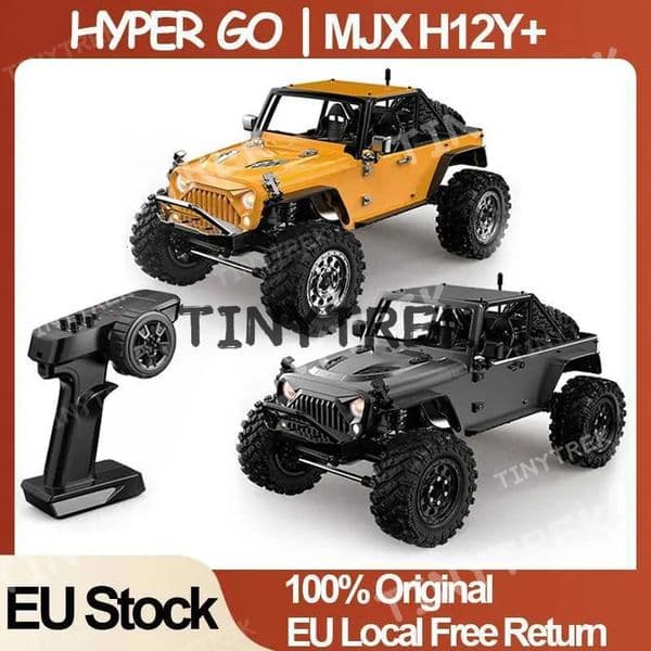 Dwe76 HYPER GO MJX H12y H12y 1/12 Brushless FOC 4Wd Remote Control Car Climbing Off Road RC Crler Z250813 W260225