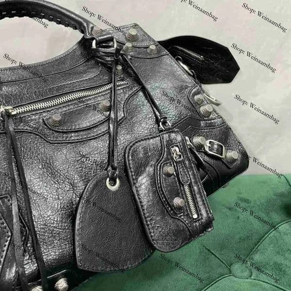 Top quality neo cagole city bag designer bag B family production luxury fashion le city shoulder bag tote motorcycle bag sheepskin handbag bags designer women D159